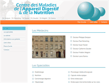 Tablet Screenshot of nancy-gastro.fr